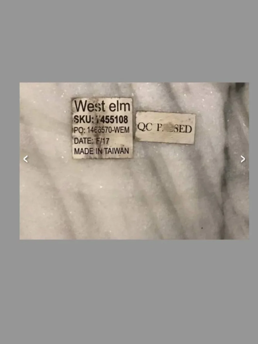 West Elm west elm